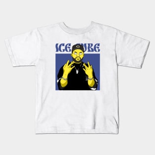 Rapper sims portrait Kids T-Shirt